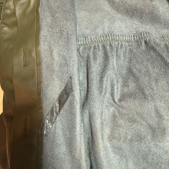 Leather Shirt Dress Peter Som x RTR - Picture 7 of 8